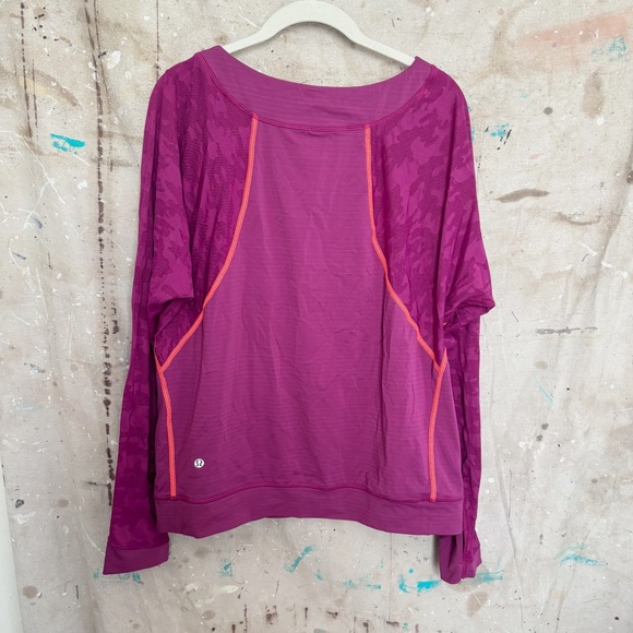 Lululemon Run For Days Long Sleeve, Regal Plum - Picture 6 of 6